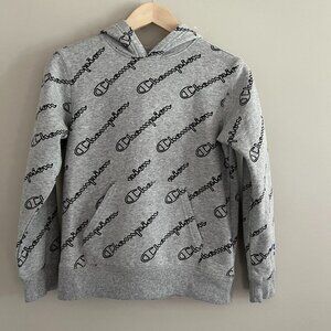 Champion Youth Monogram Hoodie | Size Medium | Printed Design